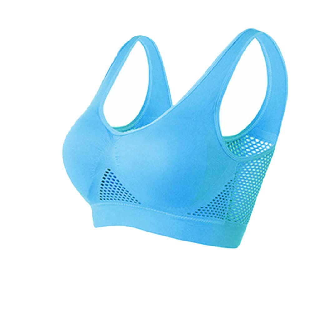 Ladicool Air Bra - Breathable Wireless Sports Bra for Women, Seamless & Invisible Comfort, Moisture-Wicking Workout Bra for Running, Yoga & Gym Activities