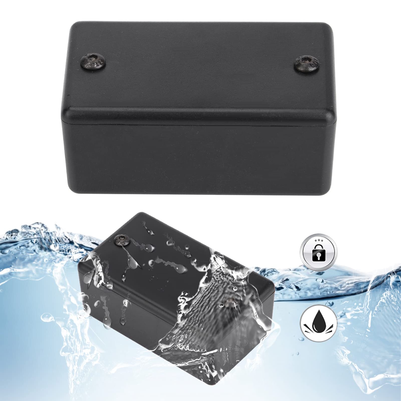 Waterproof RC Receiver Box 60x35x25mm - Sealed Plastic Enclosure for RC Cars, Boats & Drones - Dustproof & Water-Resistant Electronics Protection Case (Great for Off-Roading, Marine & Outdoor RC Adventures)