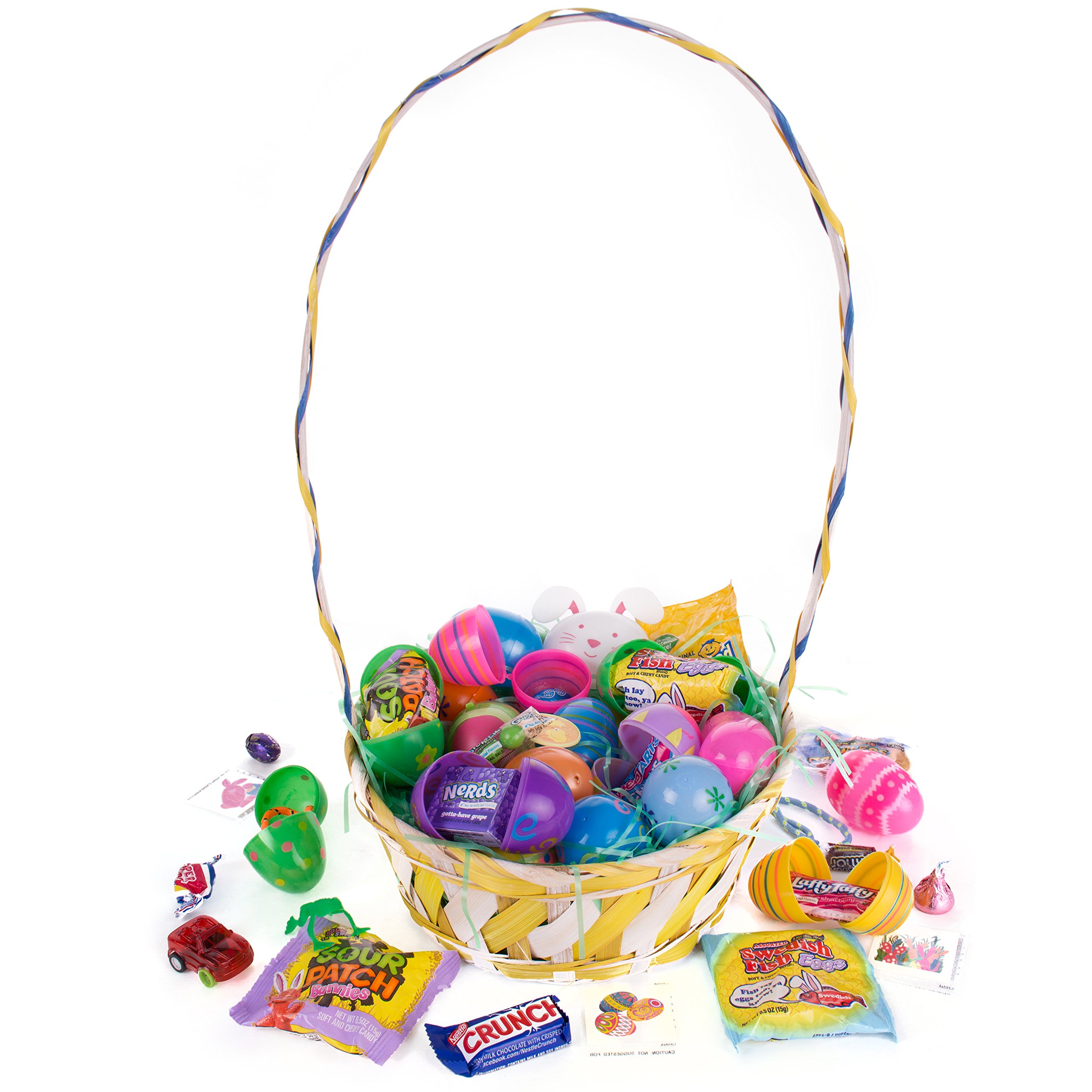 500 Bulk Filled Easter Eggs for Egg Hunt - Assorted Styles with Branded Candy, Chocolate & Toys - Perfect for Easter Parties, School Events & Family Gatherings