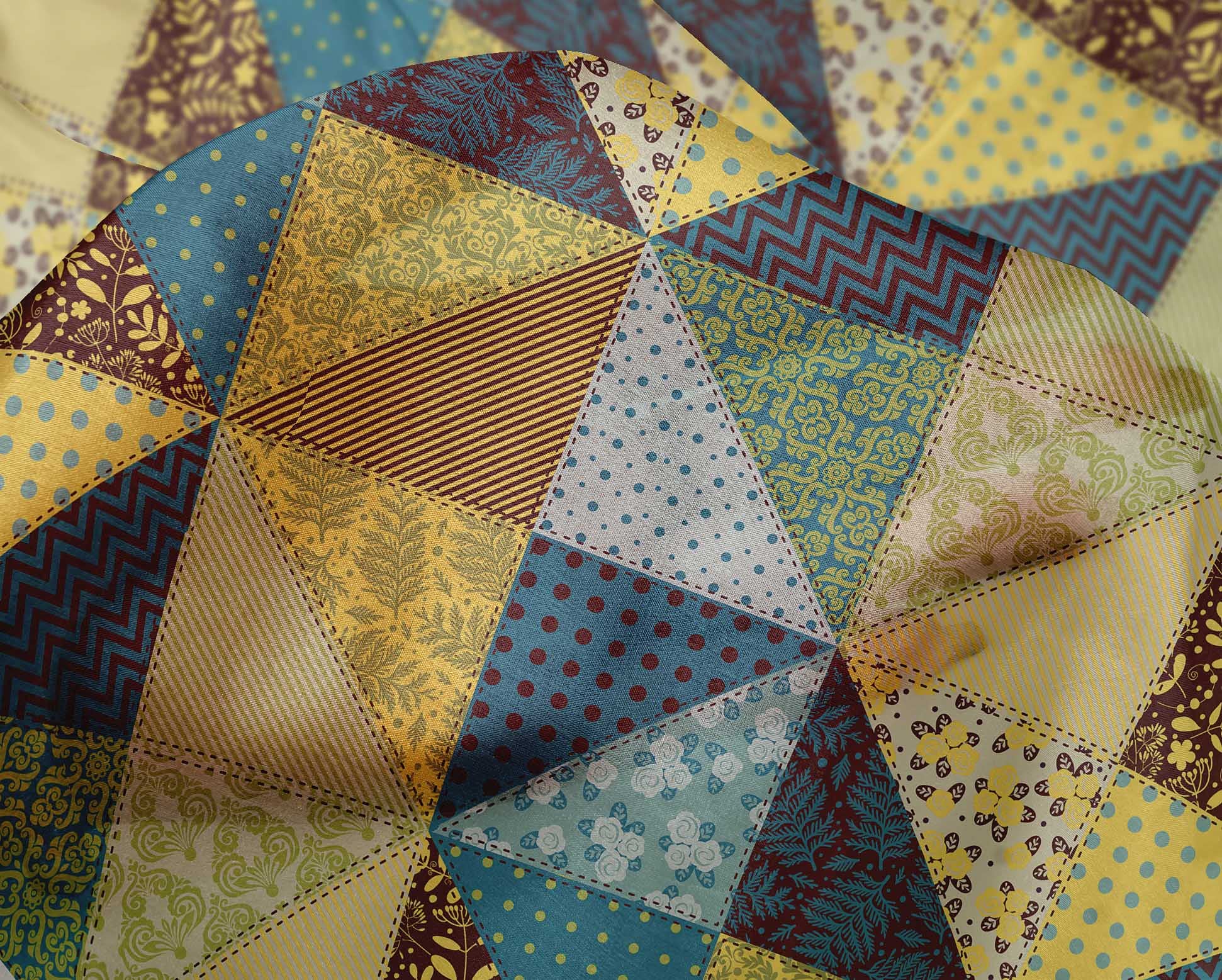 oneOone Silk Tabby Yellow Fabric - 42 Inch Wide by Yard for Quilting, Patchwork, Sewing & Craft Projects - Perfect for DIY Home Decor, Clothing & Accessories