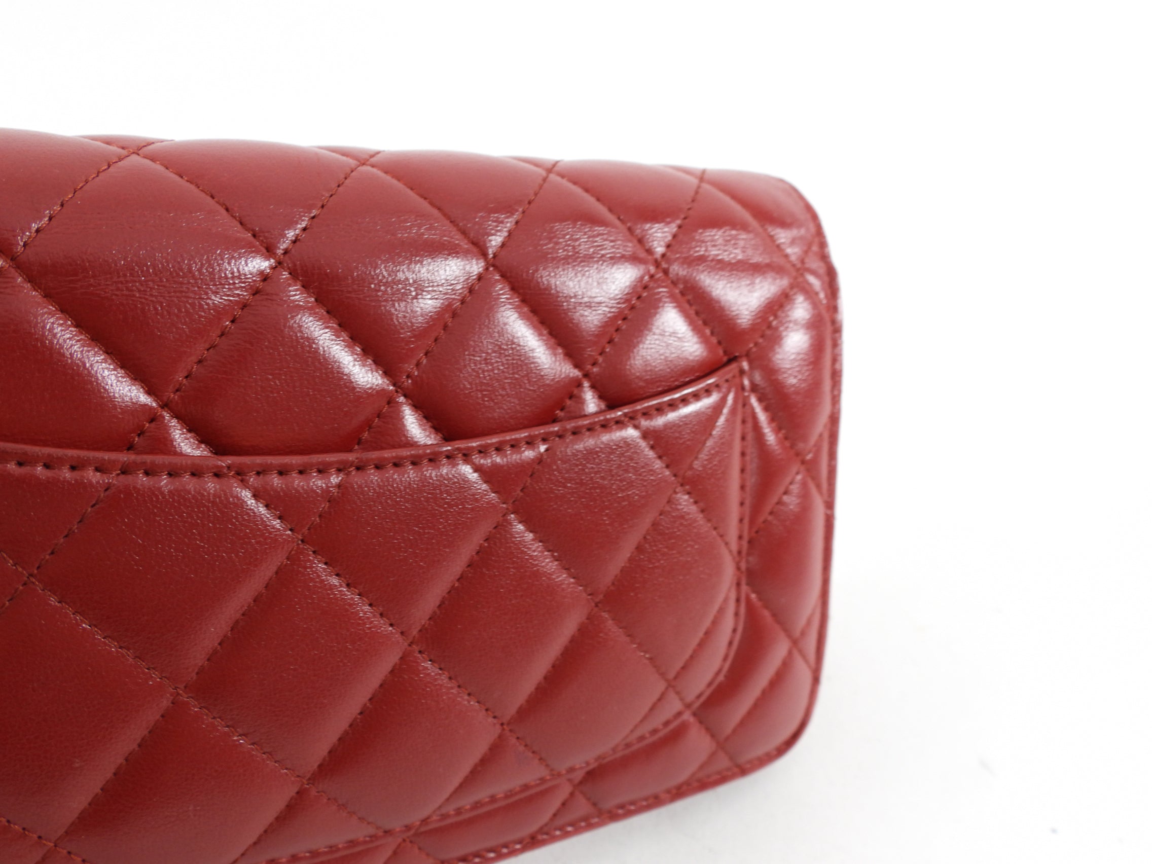 Chanel Red Leather Quilted Timeless Classic Wallet on Chain - Luxury Crossbody Bag for Women, Perfect for Parties, Date Nights & Special Occasions