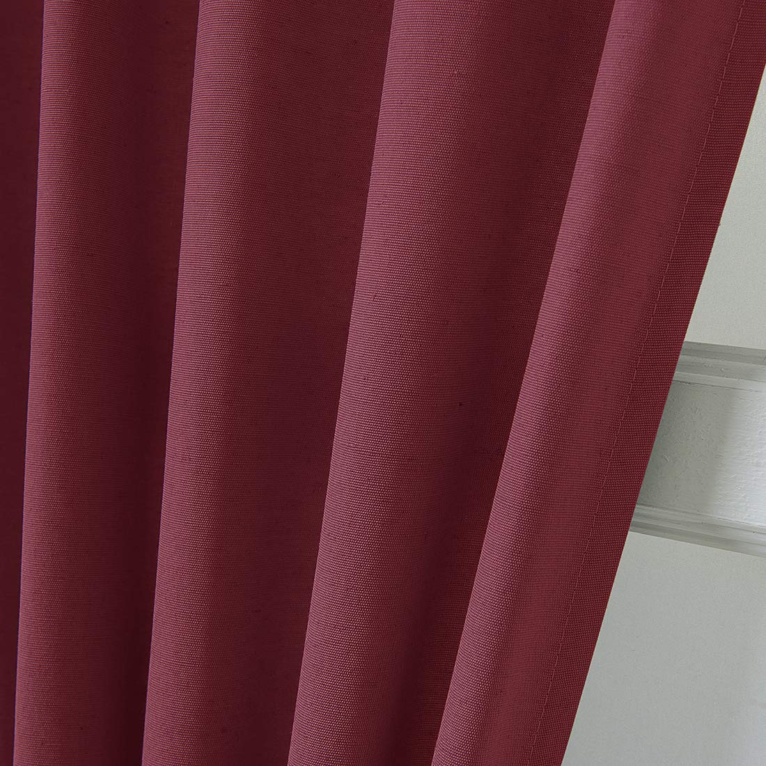 VCTOPS 2-Piece Semi Blackout French Door Curtains - 25