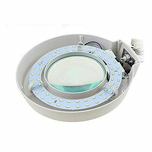 20X & 10X Adjustable LED Magnifying Desk Lamp - Bright Illumination for Precision Work, Jewelry Making, Watch Repair & Hobby Crafts