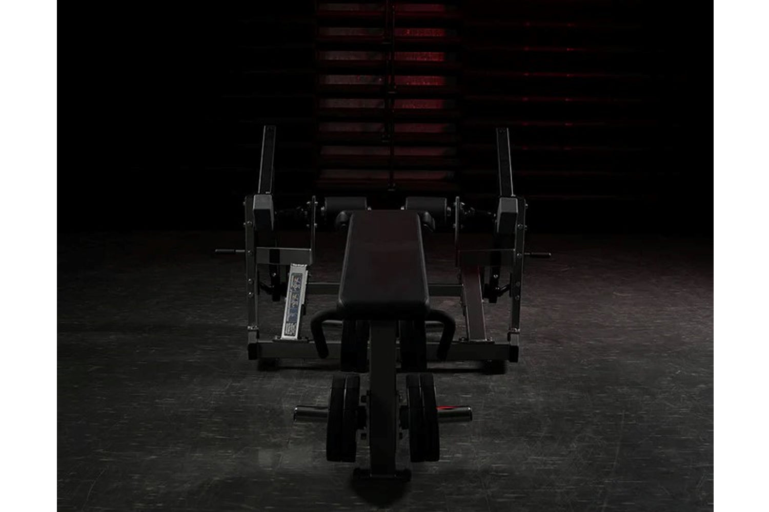 Hammer Strength Plate Loaded Iso-Lateral Leg Curl Machine - Professional Gym Equipment for Hamstring Workouts - Perfect for Home & Commercial Gyms