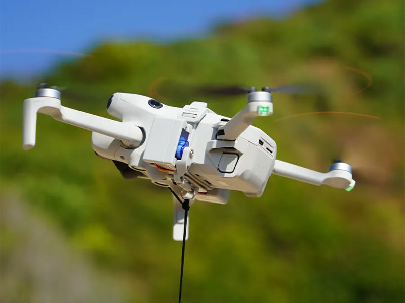DJI Mini 4 Pro Fishing Bait Release System - Drone Accessory for Aerial Fishing & Bait Dropping | Perfect for Saltwater, Freshwater & Ice Fishing Adventures