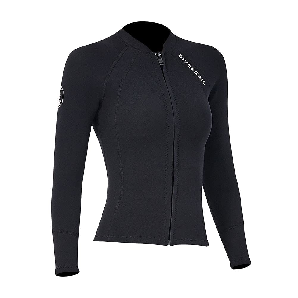 Skyone 4-Piece 2MM Neoprene Wetsuit Set for Men & Women - XXL Top, Large Pants, Medium Hood & Socks - Scuba Diving, Surfing, Snorkeling Gear for Cold Water Adventures
