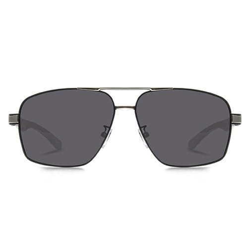 Black Silver Frame Black Gray