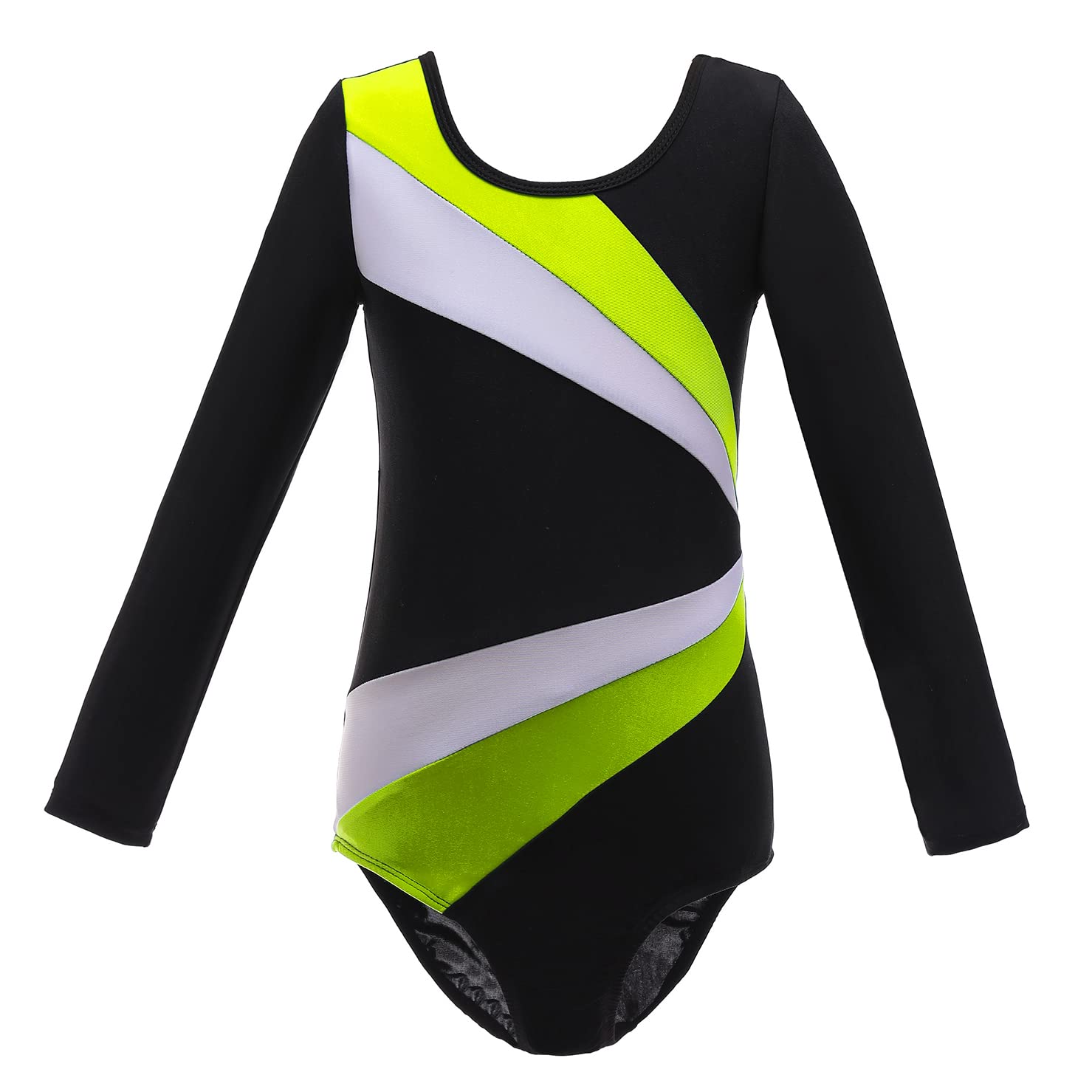 Viriber Girls Gymnastics Leotard - Breathable Dance Ballet Suit for Kids, Toddler & Youth Activewear - Perfect for Ballet Class, Dance Competition & Gymnastics Training
