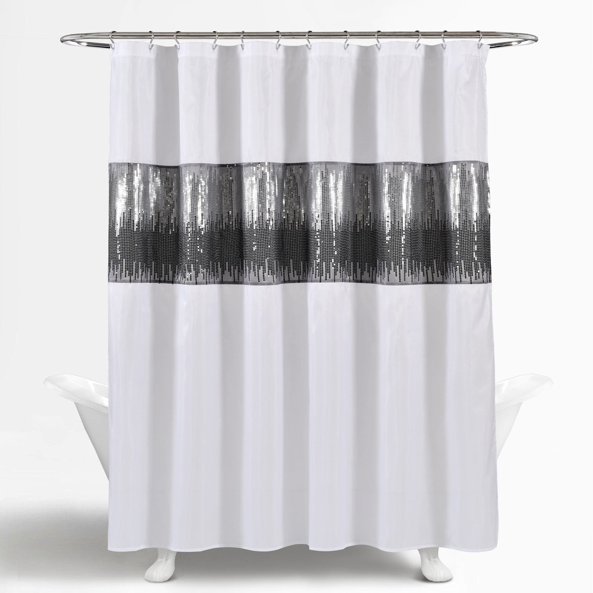 Starry Night Sky Shower Curtain - Waterproof Bathroom Decor with Galaxy Design - Perfect for Space Themed Bathrooms & Kids' Rooms