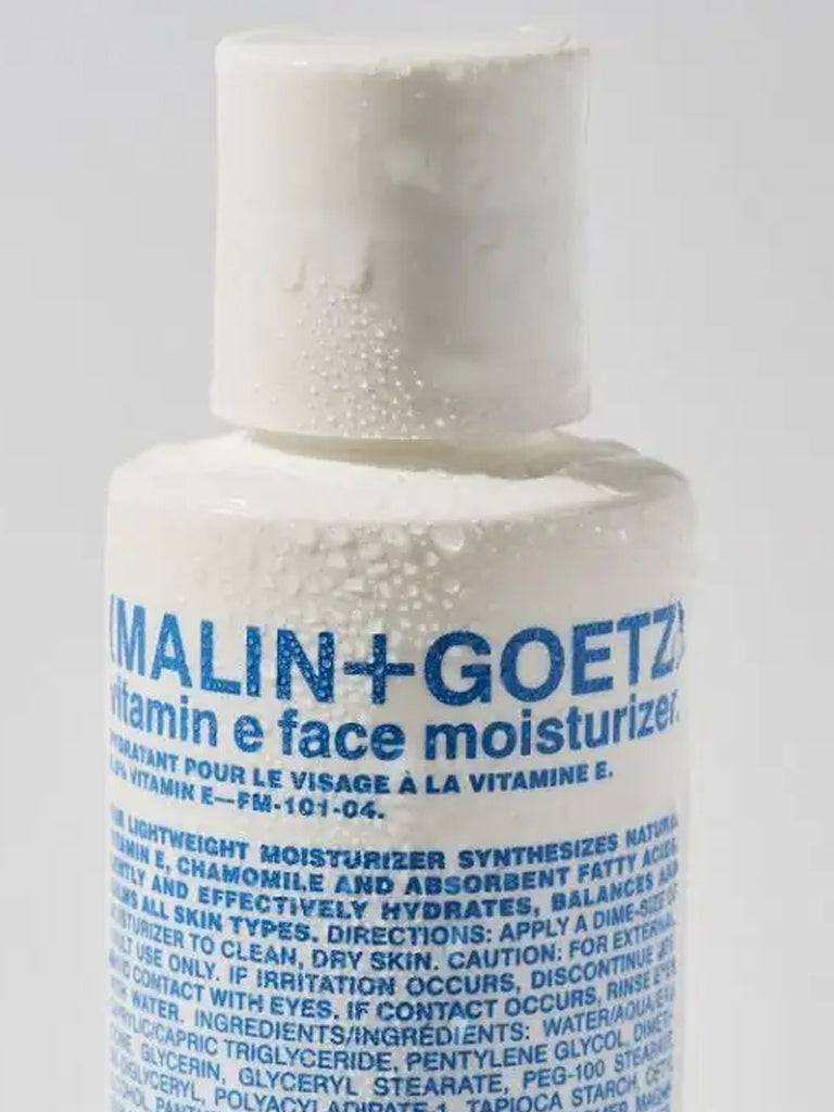 Malin + Goetz Vitamin E Face Moisturizer - Hydrating Cream for Dry & Sensitive Skin | Daily Moisturizer for Men & Women | Perfect for Day & Night Skincare Routine