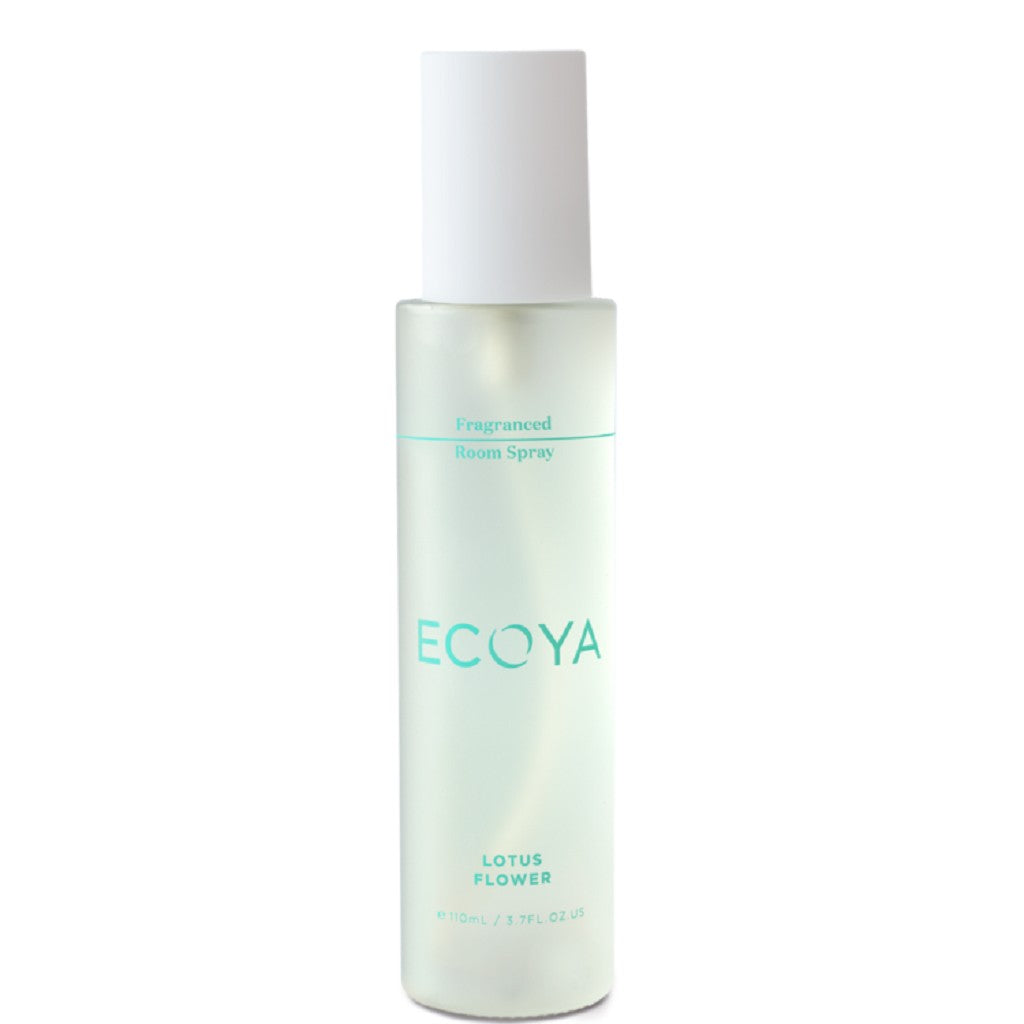 Ecoya 110ml Lotus Flower Room Spray - Natural Air Freshener for Home, Bedroom, Bathroom & Office | Relaxing Aromatherapy Scent