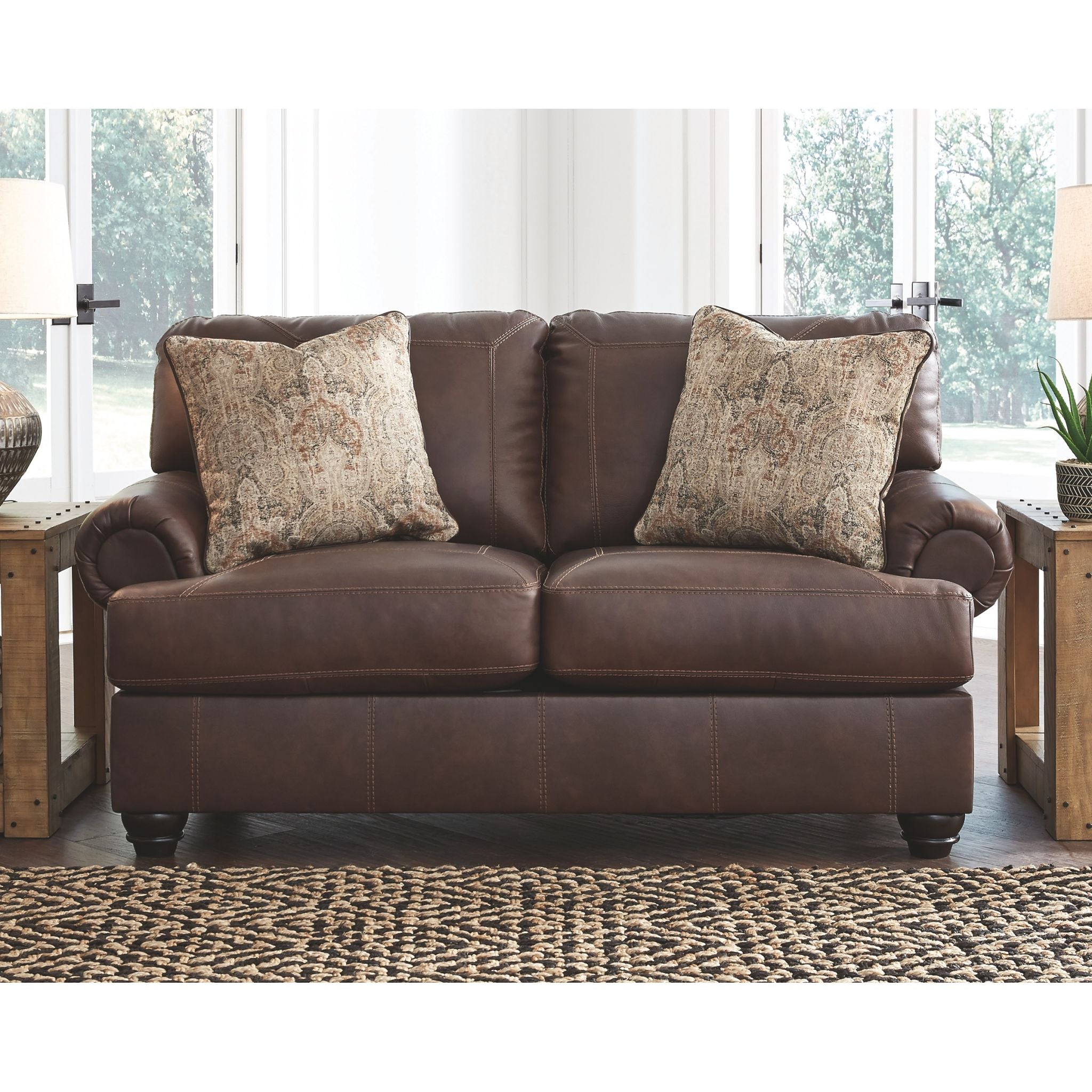 Bearmerton Loveseat - Vintage Style Sofa for Small Spaces | Perfect for Living Room, Apartment & Cozy Reading Nook