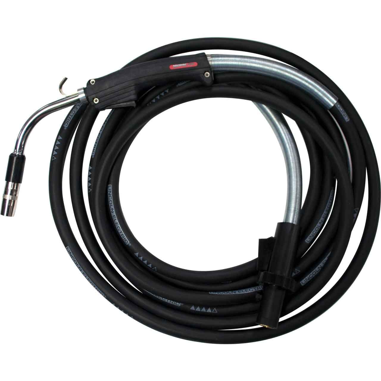Lincoln Electric Magnum PRO Curve 400 MIG Welding Gun - 25 ft Cable for Heavy Duty Metal Fabrication, Automotive & Industrial Use