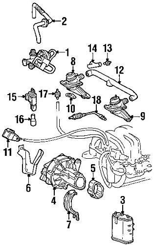 Mercedes-Benz 002 540 06 17 Oxygen Sensor - Compatible with Various Models - Improve Engine Performance & Fuel Efficiency - Perfect for Engine Diagnostics & Emissions Testing