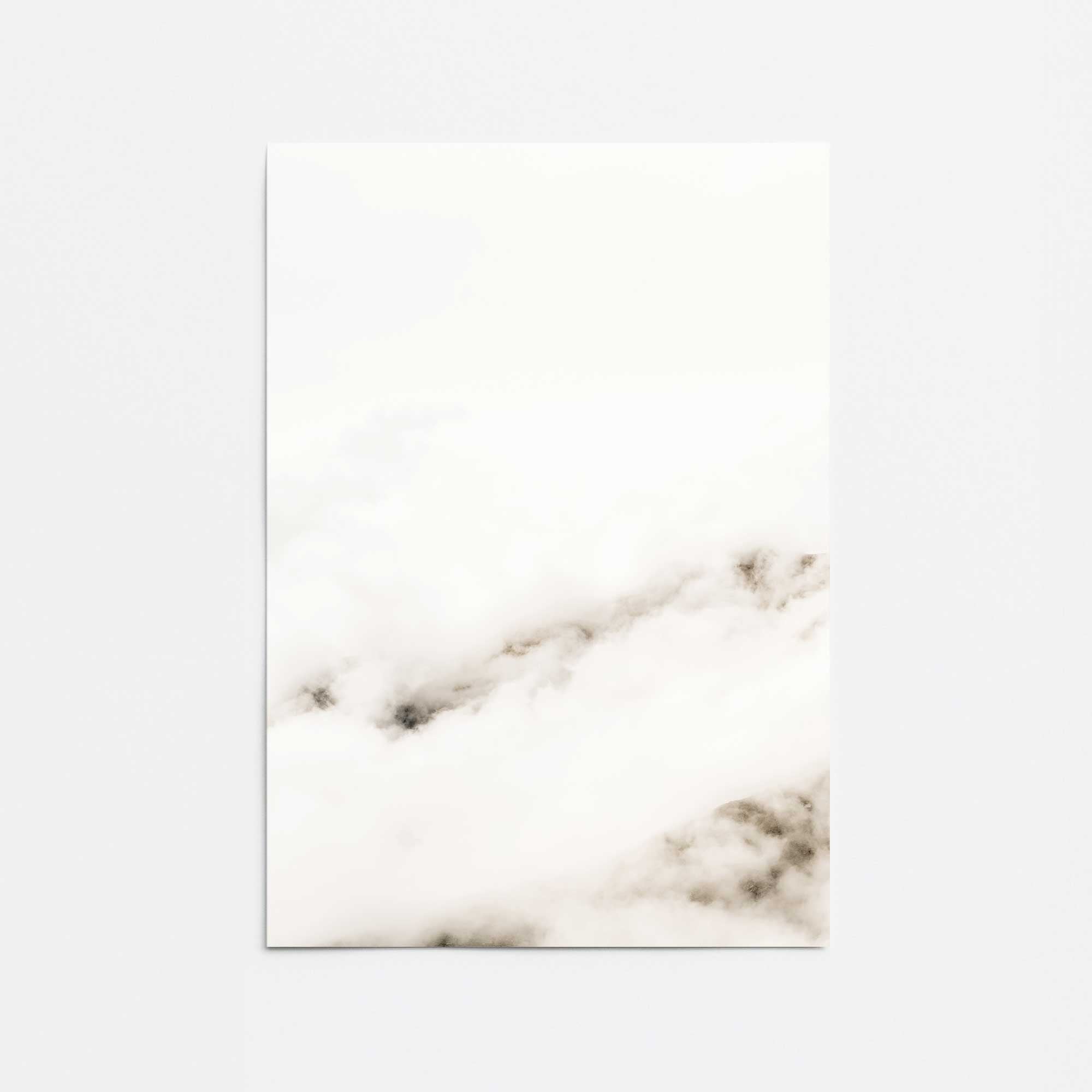 Hazy Horizons Rolled Canvas Print - Premium Wall Art Decor for Living Room, Bedroom & Office - Perfect for Home & Commercial Spaces