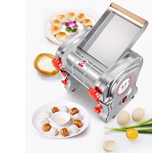 TOPCHANCES 750W Electric Pasta Maker Machine - 220mm Automatic Noodle Press with 3/9mm Pasta Cutter (110V US) - Perfect for Homemade Italian Pasta, Asian Noodles & Family Cooking