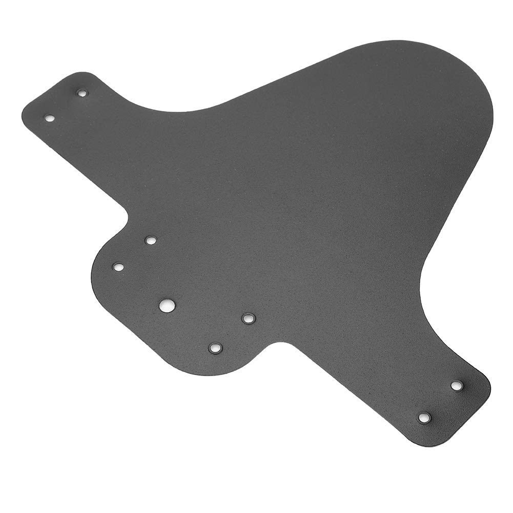 Junlucki Durable Black Bike Mudguard Fender - Lightweight Waterproof Bicycle Fender for Road Bikes & Mountain Bikes - Perfect for Commuting, Trail Riding & Wet Weather Cycling