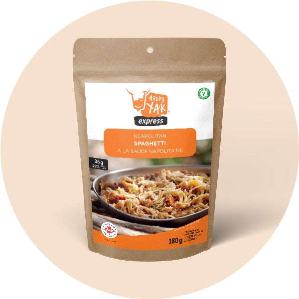 Happy Yak Neapolitan Spaghetti (Vegetarian) - Authentic Italian Pasta for Quick & Healthy Meals | Perfect for Weeknight Dinners, Family Gatherings & Italian-Themed Parties
