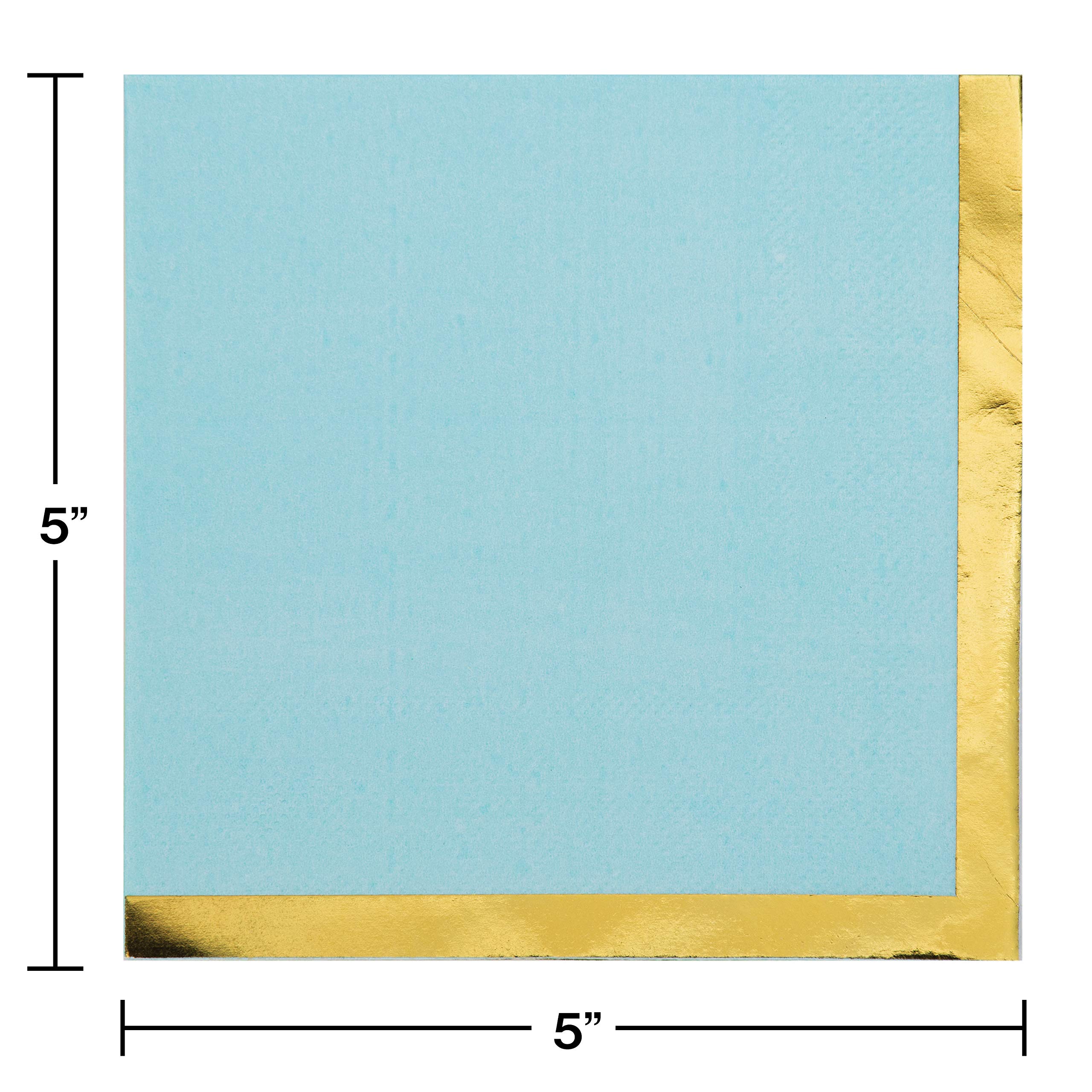 Pastel Celebration Beverage Napkins - 16 Count, Soft & Absorbent for Parties, Weddings, and Baby Showers - Elegant Pastel Colors for Any Special Occasion