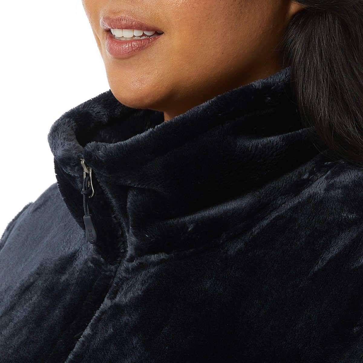 32 Degrees Heat Women's Full Zip Plush Jacket - Soft Fleece Lined Winter Coat for Cold Weather, Outdoor Activities & Casual Wear