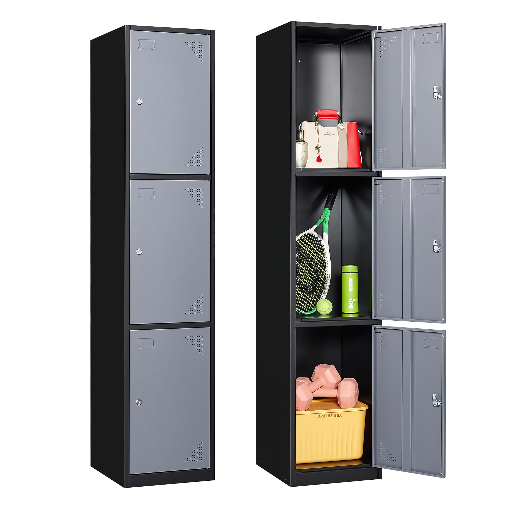 3-Door Metal Lockers 71