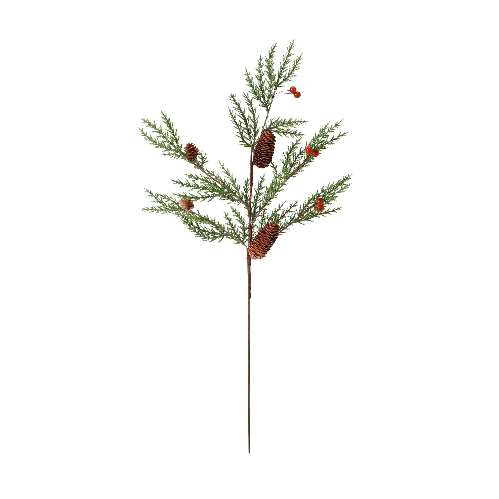 Artificial Fire Tree Plants - Realistic Green Faux Plants for Home & Office Decor | Perfect for Living Room, Bedroom, and Office Desk Arrangements