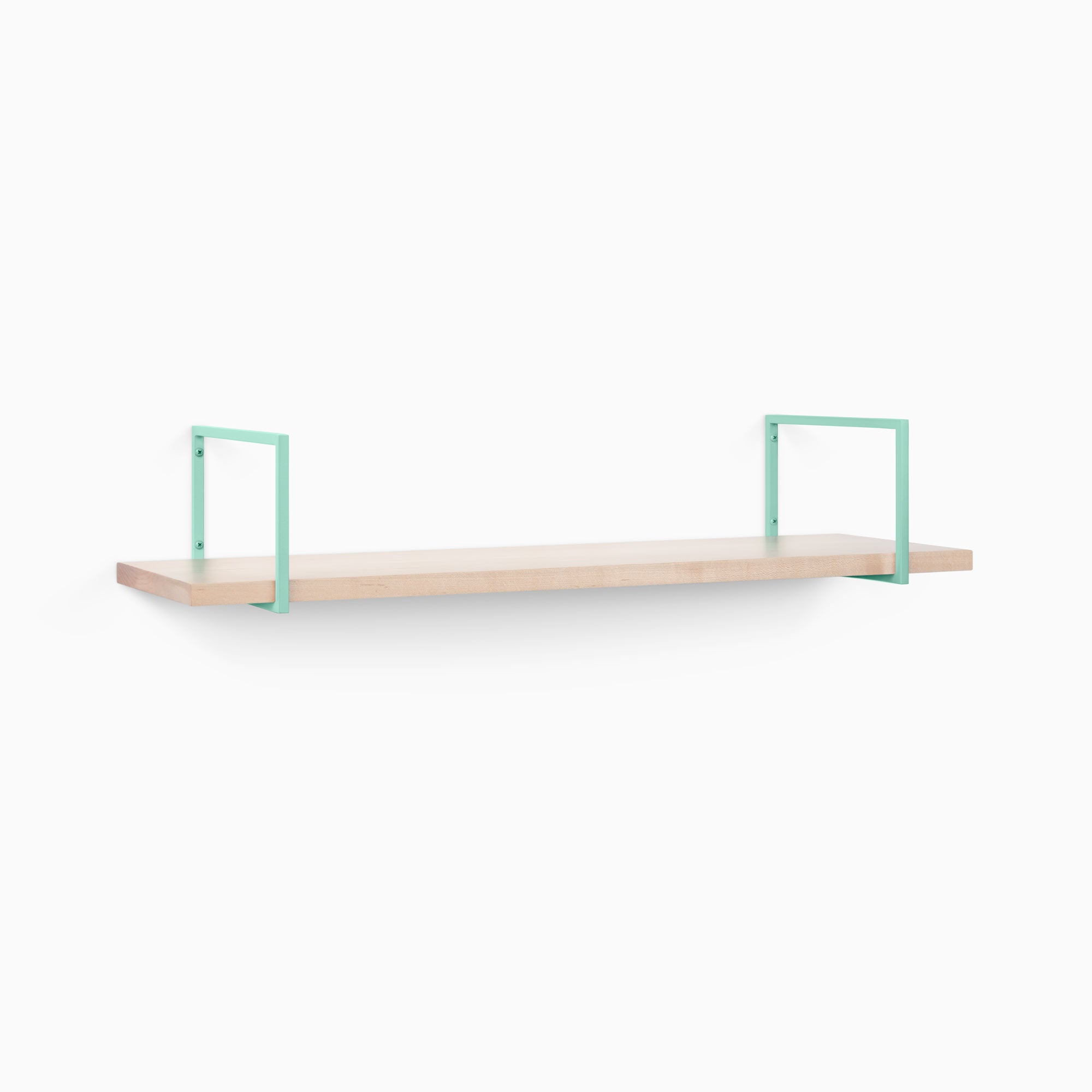 Bart Maple Wood Wall Shelf - Rustic Floating Shelf for Living Room, Bedroom & Kitchen Decor - Perfect for Displaying Books, Plants & Home Accessories