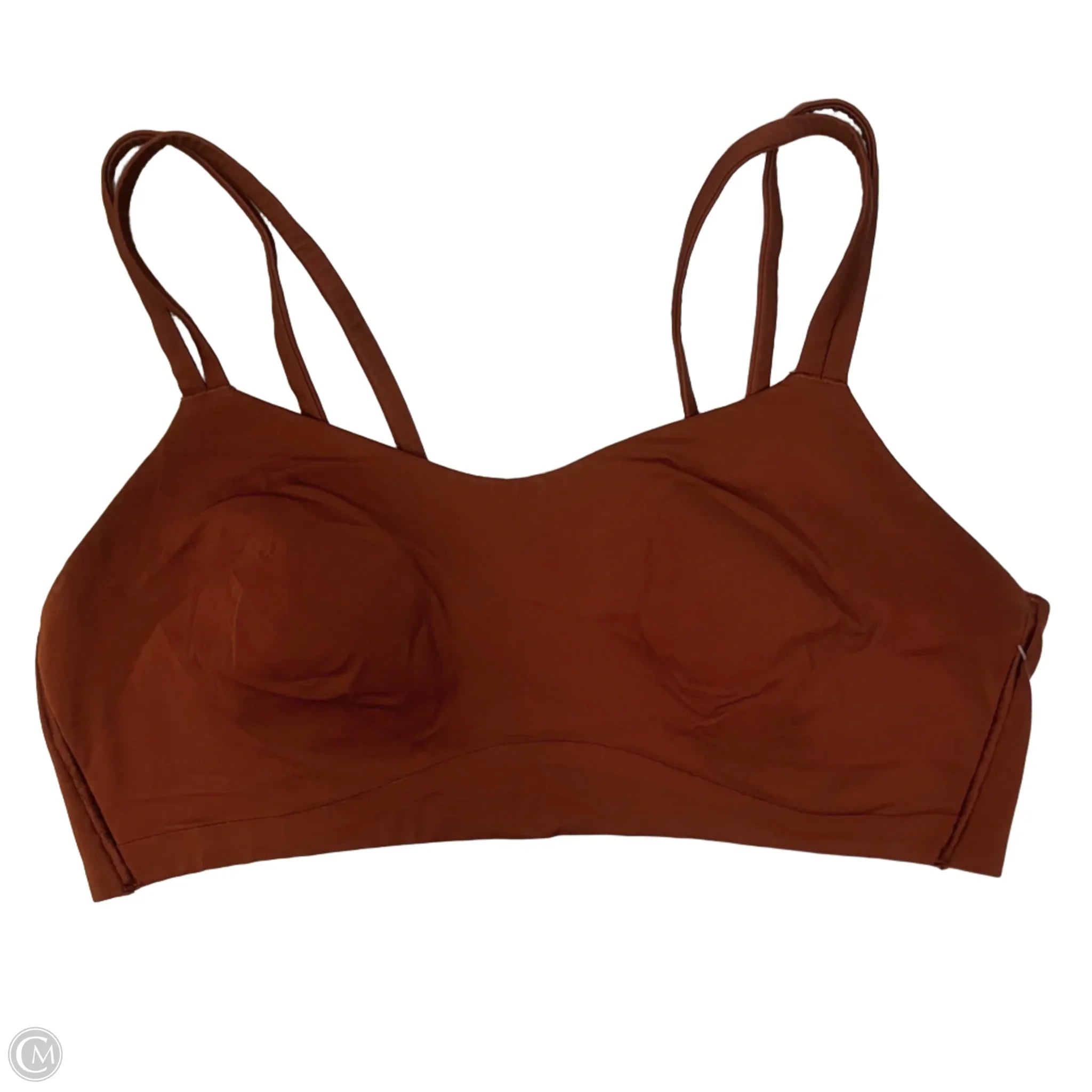 Lululemon Women's Athletic Sports Bra - Size 10, Brown - High Support Workout Bra for Running, Yoga & Gym