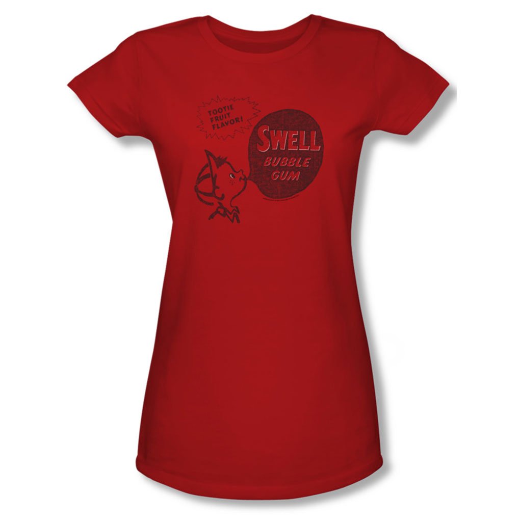 Dubble Bubble Juniors Swell Gum Sheer T-Shirt for Girls | Soft & Comfortable Cotton Tee | Perfect for Casual Wear, School & Summer Outfits