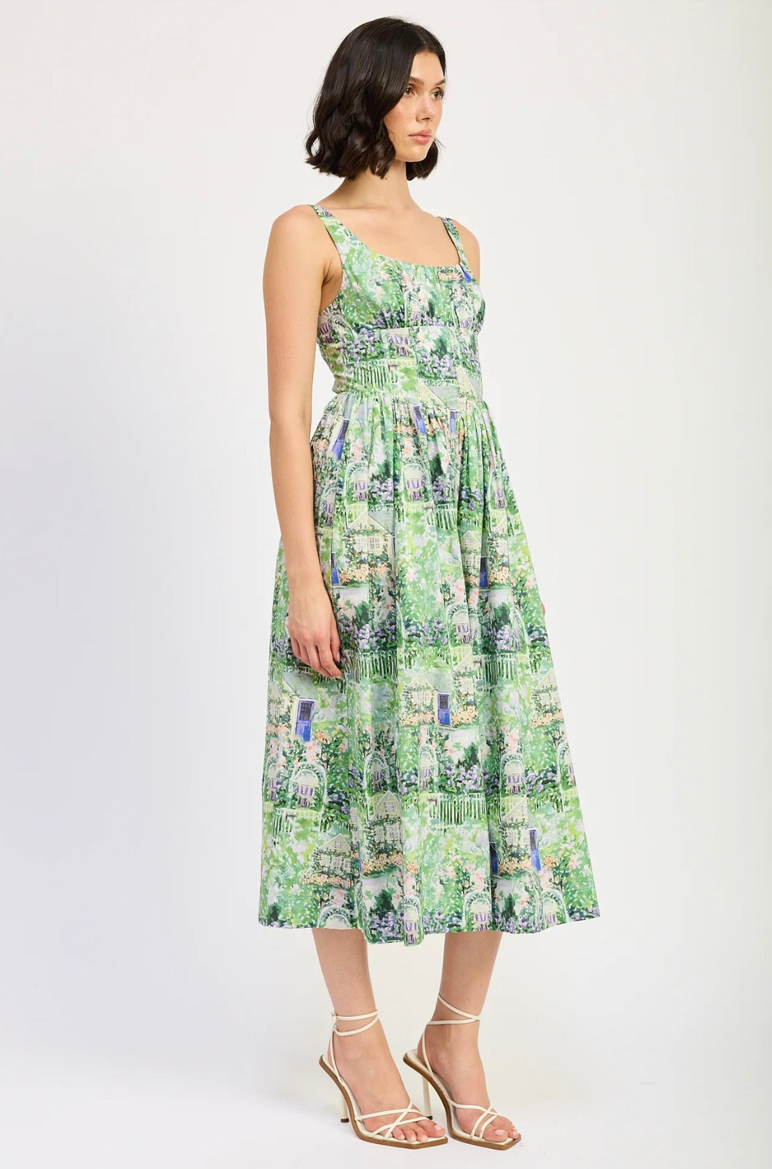 Molly Midi Dress for Women - Flowy Summer Dress with Pockets, Casual Boho Maxi Dress for Beach, Vacation & Everyday Wear