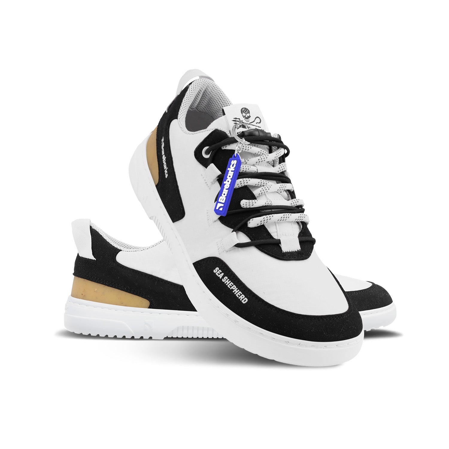 Barefoot Sneakers for Men & Women - Barebarics Revive X Sea Shepherd Orca | Minimalist Zero Drop Shoes for Running, Walking & Gym Workouts