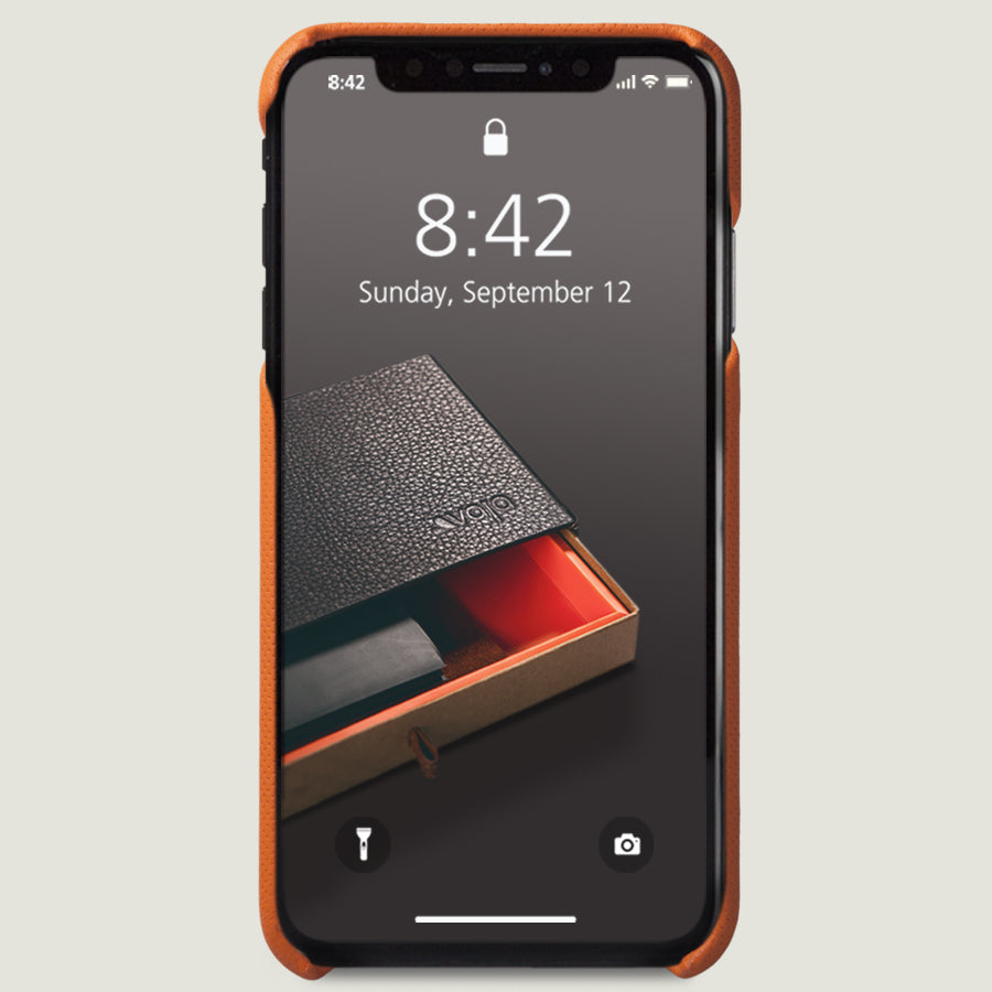 Premium Grip Rider Leather Case for iPhone Xs Max - Slim Protective Cover with Anti-Slip Design | Perfect for Work, Travel & Everyday Use