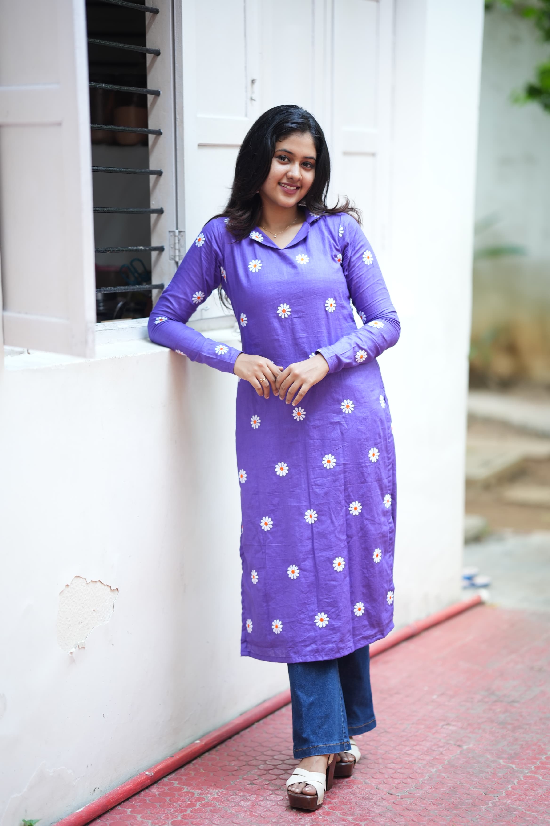 DD747 Richa Series 2 Pure Cotton Kurti for Women | Comfortable Casual Wear | Perfect for Daily Outfits, Office Wear & Festive Occasions