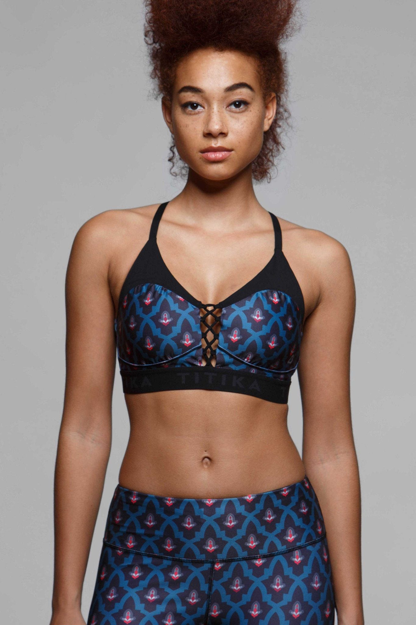 Imane Medium Impact Sports Bra for Women - High Support Workout Bra for Running, Yoga & Gym - Breathable & Comfortable Activewear