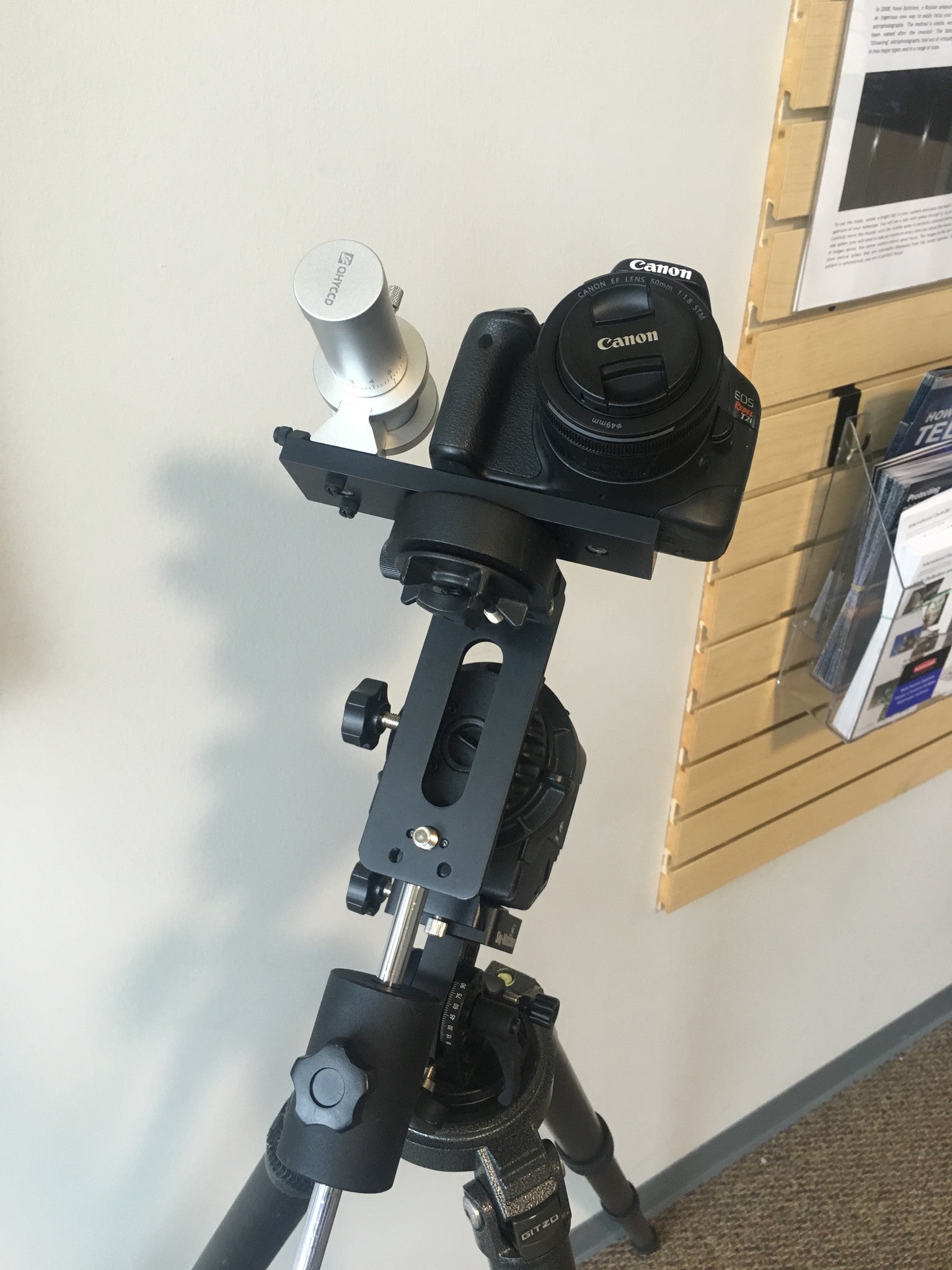 Star Adventurer DSLR Side by Side Guiding Plate - Precision Telescope Mount Accessory for Astrophotography & Night Sky Photography