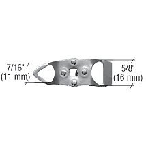 CRL Standard Tip Replacement for Swivel Tip Locking Strip Tool - Compatible with Window & Door Glass Installation - Durable & Precise Sealant Application