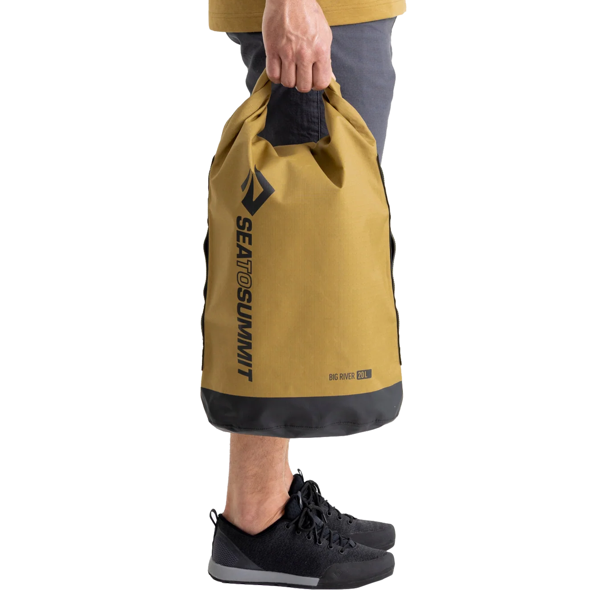 Big River 20L Waterproof Dry Bag for Kayaking, Camping, Hiking & Outdoor Adventures - Lightweight & Durable