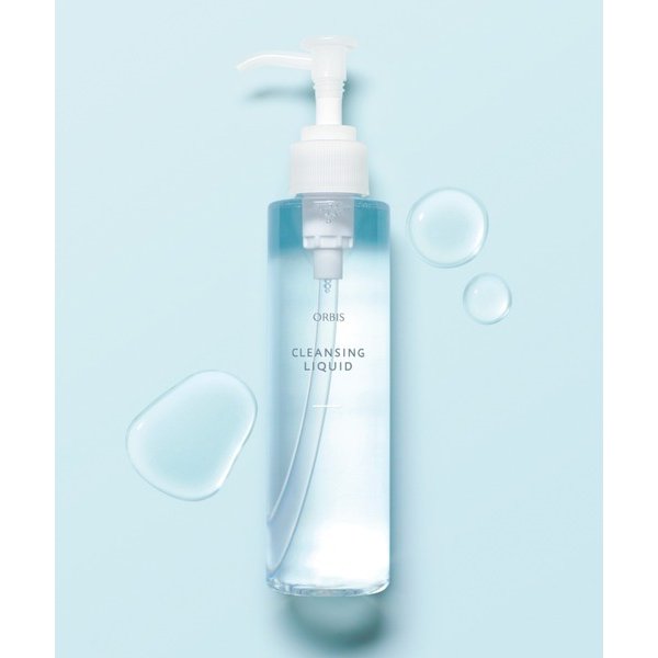 Orbis Cleansing Liquid - Lightweight Oil-Free Makeup Remover for Sensitive Skin (150ml) | Gentle Face Wash & Eye Makeup Removal for Daily Skincare Routine
