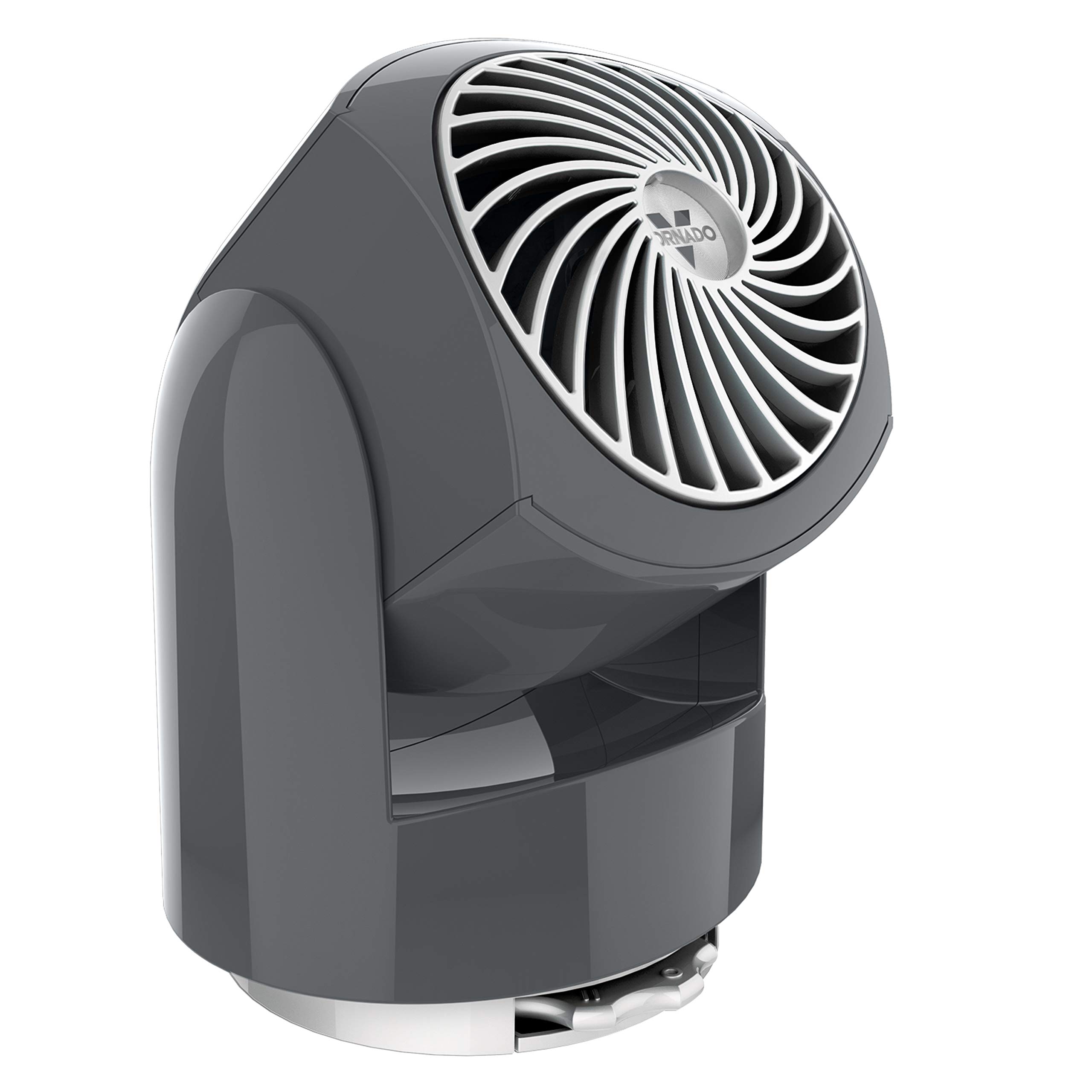 Vornado Flippi V6 Compact Air Circulator Fan - Quiet Portable Personal Fan with Adjustable Head & 2 Speed Settings - Perfect for Office Desk, Bedroom, Travel & Home Use - Storm Gray
