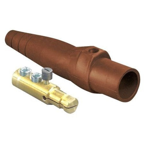 Leviton 16 Series 300A Inline Camlocks #2 2/0 - Heavy Duty Electrical Connectors for Industrial Power Distribution & Temporary Wiring