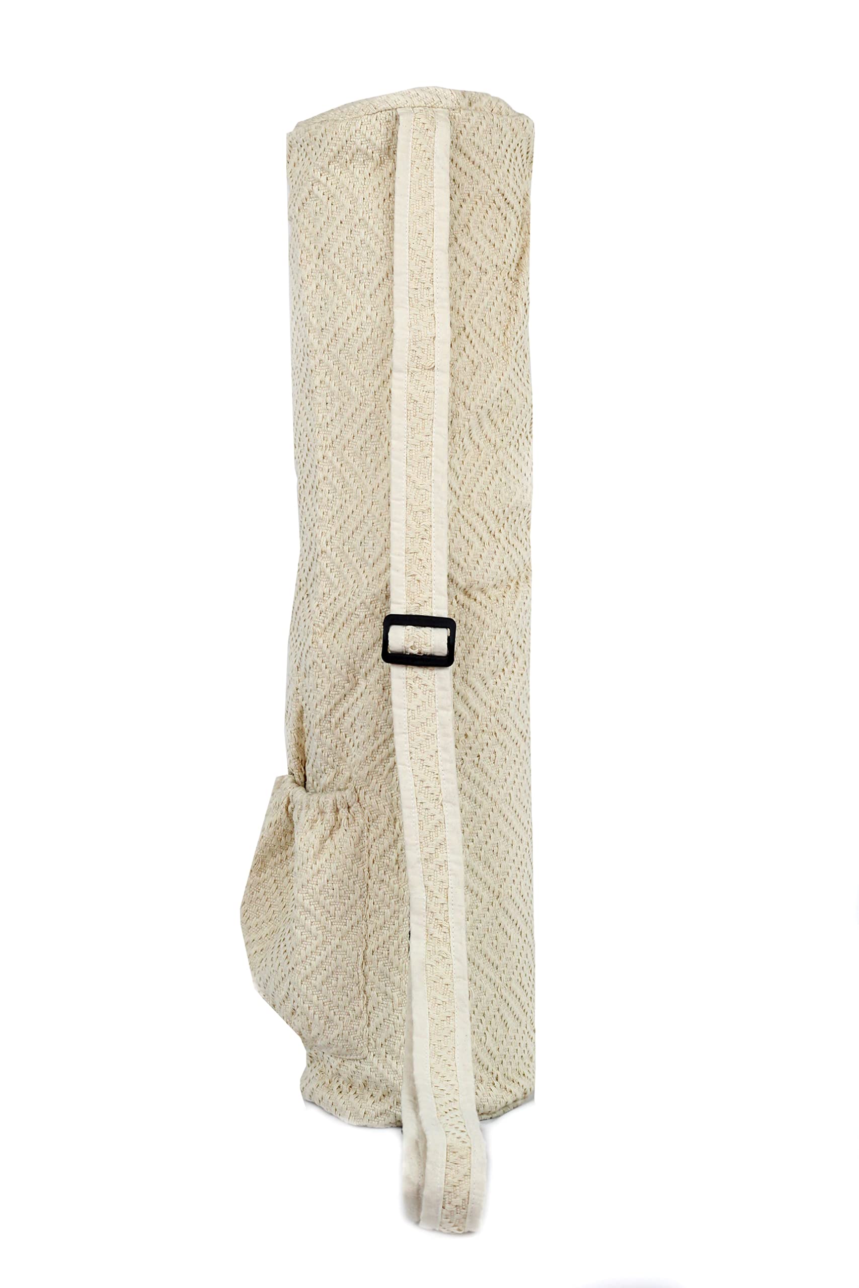 Eco-Friendly Hemp Yoga Mat Bag with Full-Zip - Fits Up to 26 Inch Mats - Perfect for Yoga, Pilates & Gym Workouts - Sustainable Yoga Mat Carrier for Active Lifestyles