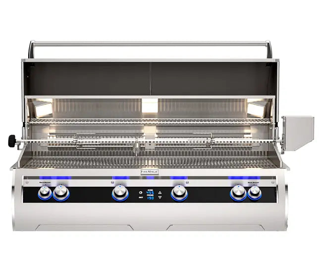 Fire Magic Echelon Diamond 48-Inch 4-Burner Built-In Natural Gas Grill (Model E1060I) - Perfect for Outdoor Kitchens, Backyard BBQs, and Patio Entertaining