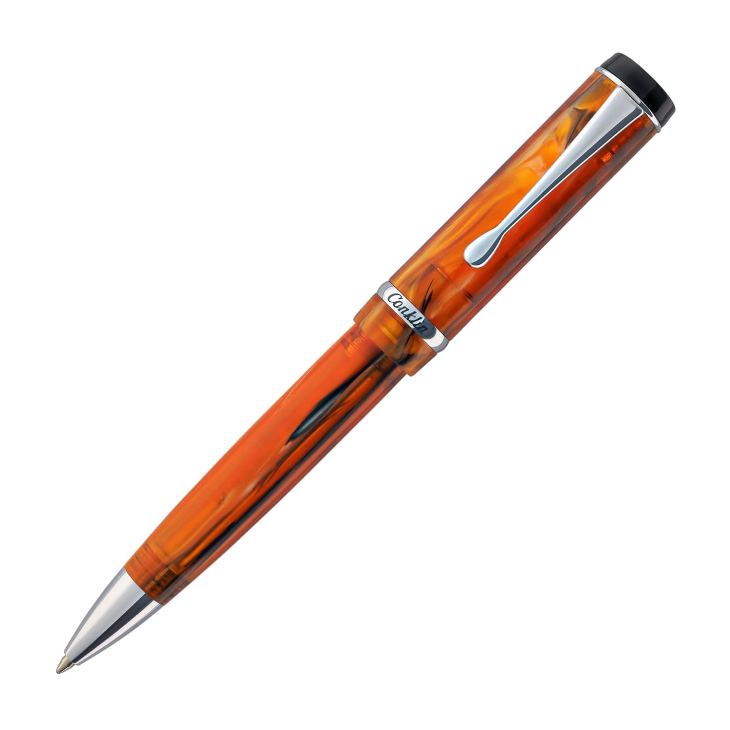 Conklin Duragraph Amber Ballpoint Pen - Premium Writing Instrument for Office, Business & Gifts | Smooth Writing Experience for Professionals & Students