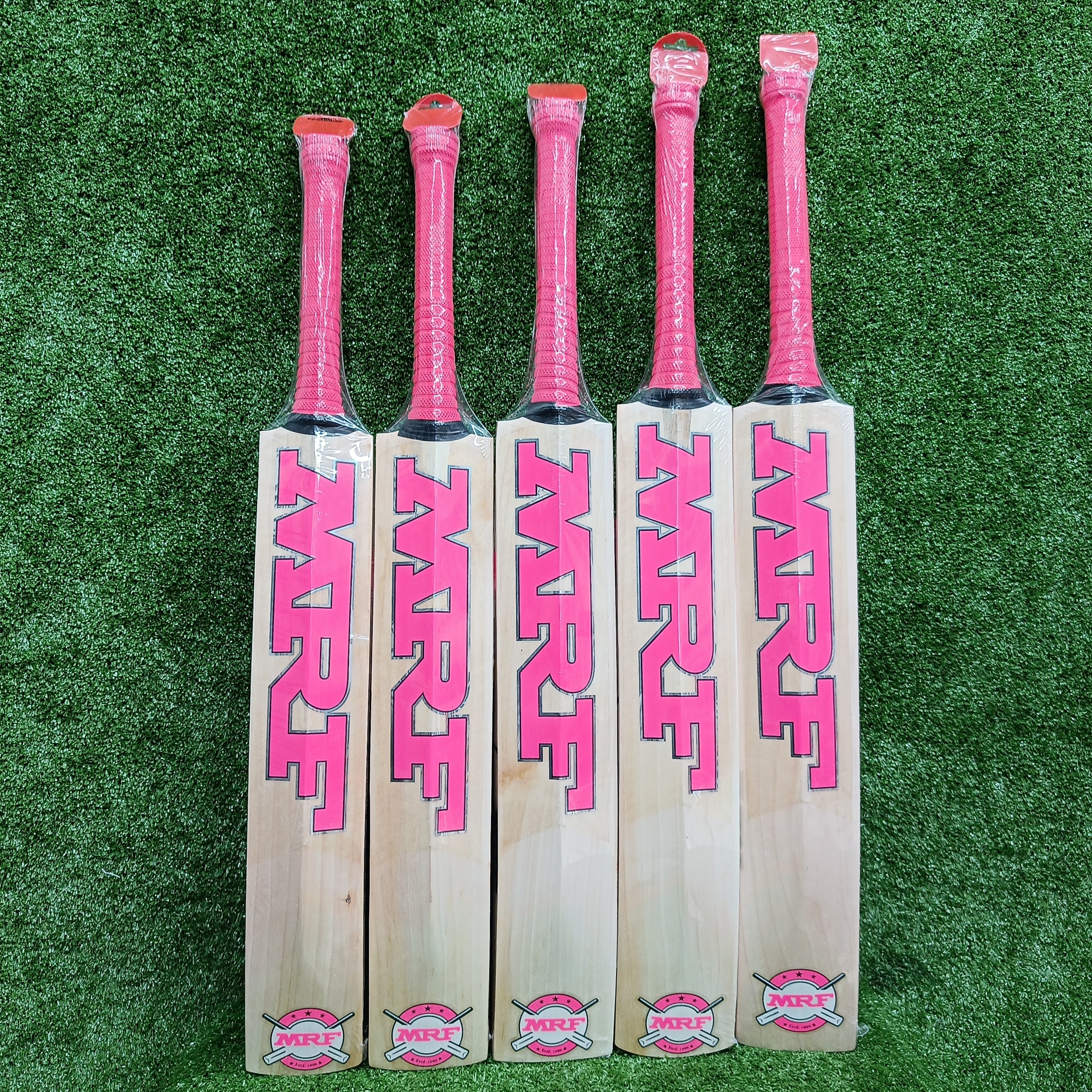MRF Pink Edition Junior/Youth English Willow Cricket Bat - Lightweight & Durable for Kids & Teens - Perfect for Practice, Matches & Training Sessions