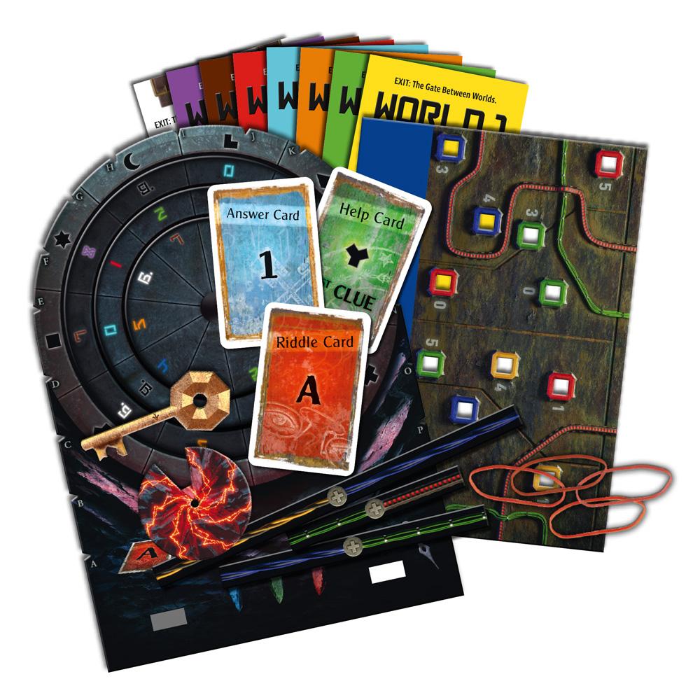 Exit: The Gate Between Worlds - Fantasy Board Game for Adults & Teens | Strategy Adventure Game | Perfect for Game Nights & Family Gatherings