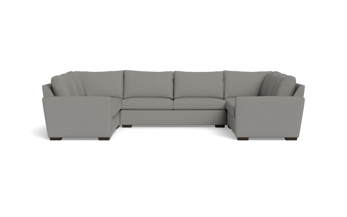Modern U-Shaped Sectional Sofa for Living Room - Comfortable Fabric L-Shaped Couch with Chaise Lounge - Perfect for Small Spaces, Apartments, and Condos - Ideal for Family Gatherings, Movie Nights, and Relaxing