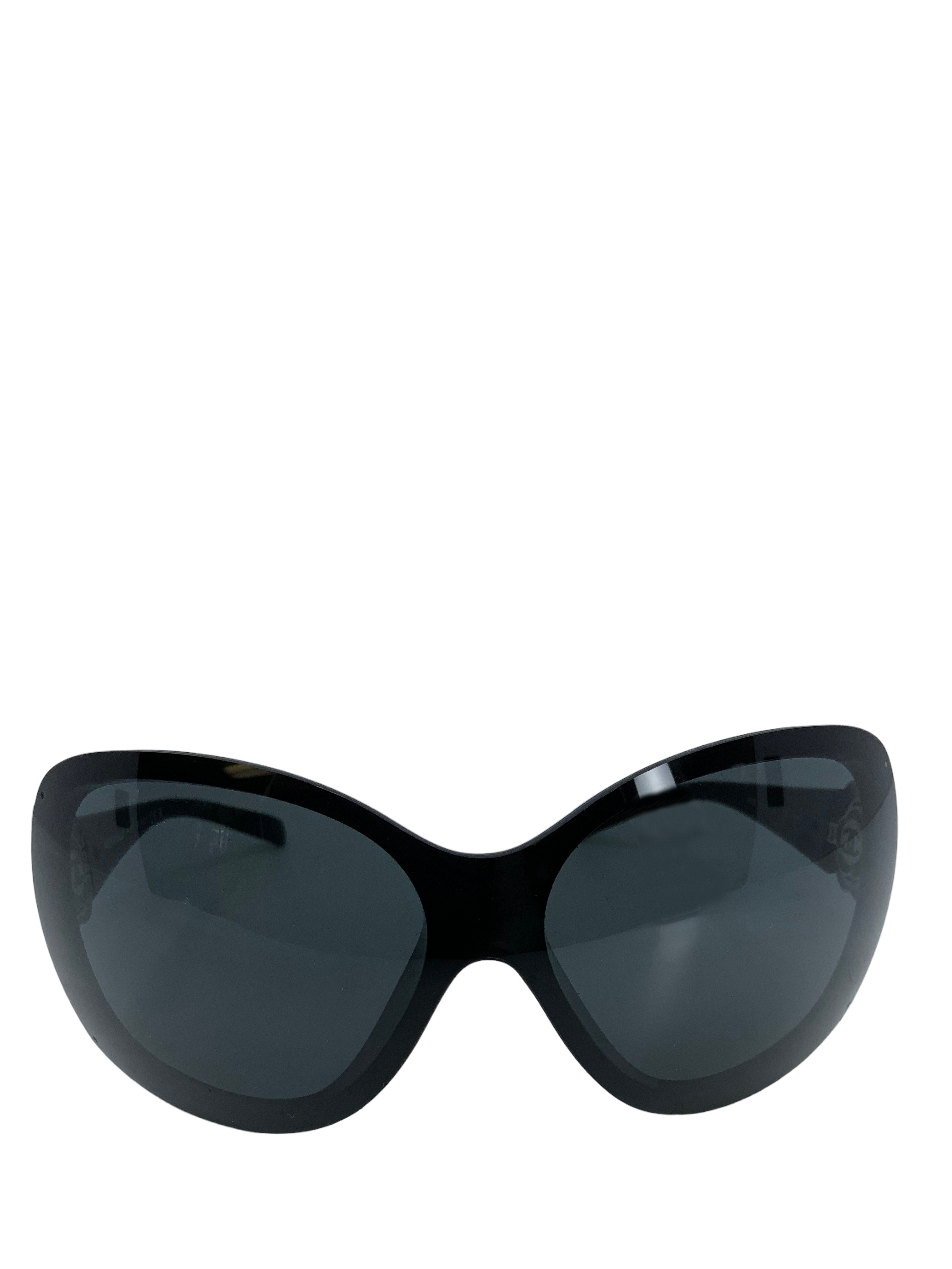 CHANEL CC Logo Camellia Flower Sunglasses 6032 - Luxury Designer Shades for Women, UV Protection, Fashionable Accessory for Summer, Beach, and Outdoor Activities