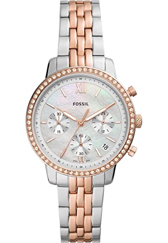 Silver and Rose Gold Tone