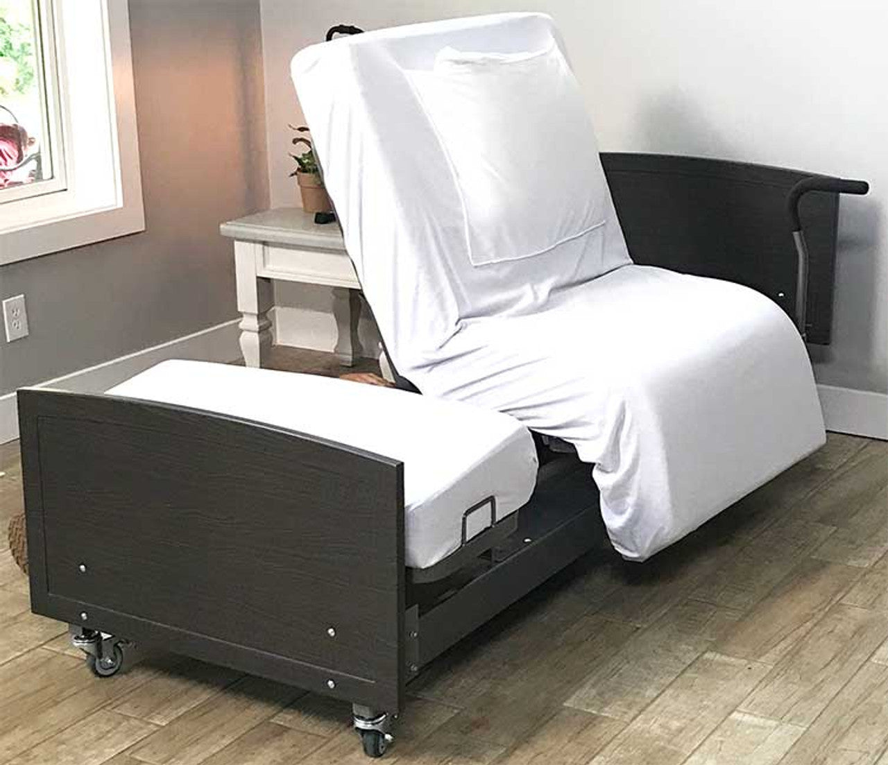 ActiveCare Auto Pivot Bed by MED MIZER - Electric Adjustable Hospital Bed for Home Care, Elderly & Patient Recovery - Perfect for Comfortable Sleeping & Mobility Assistance