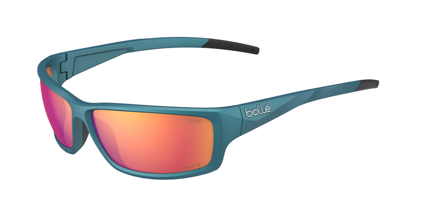Bolle Cerber Sunglasses - Polarized UV Protection Sports Sunglasses for Men & Women - Perfect for Running, Cycling, and Outdoor Activities